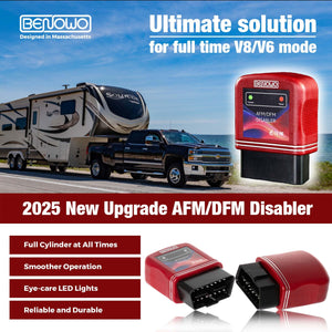 BENOWO AFM Disabler 5.3 Silverado AFM/DFM Disabler Active Fuel Management Disabler for V6 & V8 GM Motors Designed in USA (Chevy Tahoe Camaro Colorado Suburban GMC Sierra Yukon Cadillac Escalade)