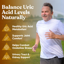 Load image into Gallery viewer, Purge! Uric Acid Flush – Eat &amp; Drink What You Want – Detox and Cleanse with Celery Seed Extract, Tart Cherry &amp; Chanca Piedra for Effective Joint Support &amp; Active Mobility – 60 Soft Vegan Capsules