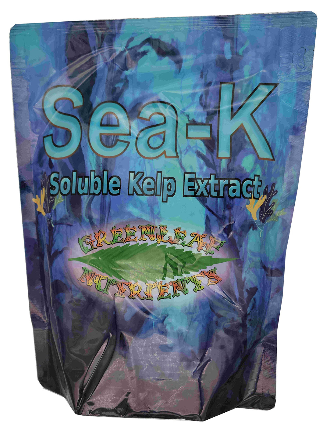 Organic Sea-K for Plants Seaweed and Kelp Fertilizer Supplement Concentrated Extract Powder Nutrient