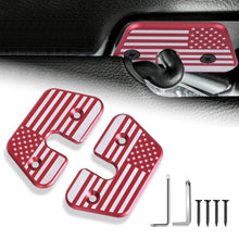 Load image into Gallery viewer, Sun Visor Repair Kit for Jeep Wrangler JK 2018/Wrangler JL 2018-2023/Gladiator 2020-2023 Car Accessories, Upgraded Aluminum Alloy Sun Visor Clips Used for Repairing Vehicle Sagging Sun Visors