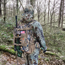 Load image into Gallery viewer, YVLEEN Hunting Backpack, Waterproof Camo Hunting Packs for Men, Durable Large Capacity Hunting Day Pack for Rifle Bow Gun