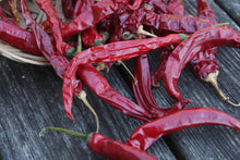 Load image into Gallery viewer, 100 USDA Certified Organic Sichuan Chili Pepper Seeds, Er Jing Tiao, Product of the USA, Non GMO, 二荆条辣椒