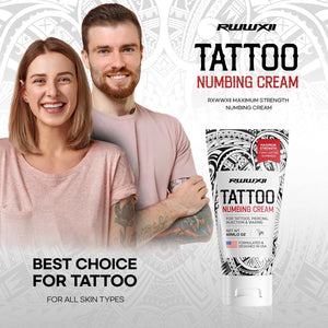 Tattoo Numbing Cream Extra Strength: Long Lasting Numbness for Painless Tattoo Piercing Waxing Microblading 60ML (Large, Gram, 60)