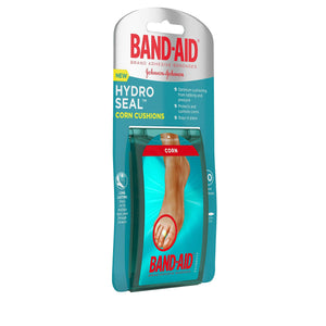 Band-Aid Brand Hydro Seal Bandages Corn Cushion, Waterproof Corn Pads, Medium 10 Count