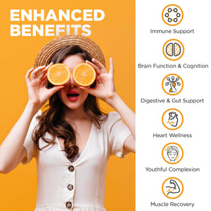 Nutrivein Premium Liposomal Vitamin C Supplement 1650mg - 180 Caps: High-Absorption Vitamin C Capsules for Whole-Body Defenses & Overall Well-Being