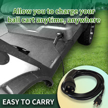 Load image into Gallery viewer, EVHIKING EV Golf Cart Charger Power Cord Factory Replacement 120V Replaces OEM # 2.04.0620.