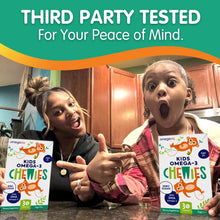 Load image into Gallery viewer, Omega 3 Gummies - Ultra-High DHA Chewable Gel Gummy - Omega 3 for Kids Supports Brain &amp; Eye Health - Sugar-Free Natural Fruit Flavor - Kids Omega 3 Fish Oil Gummies (30 Count)