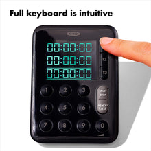 Load image into Gallery viewer, OXO Good Grips Digital Triple Kitchen Timer - Black