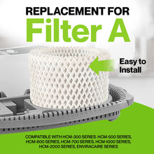 Load image into Gallery viewer, Durabasics 4 Pack of Premium Humidifier Filters Compatible with Honeywell Humidifier Filters HAC-504, HAC-504AW &amp; Honeywell Filter A | Replacement for HCM 350 Filters &amp; Cool Mist Humidifiers