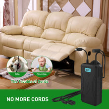 Load image into Gallery viewer, Battery for Reclining Furniture with LCD 2500mAh Rechargeable Battery for Power Recliners Electric Recliner Sofas Chairs Couch for 2-Pin Connection