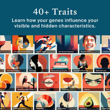 Load image into Gallery viewer, AncestryDNA + Traits Genetic Test Kit: Personalized Genetic Traits, DNA Ethnicity Test, Origins &amp; Ethnicities, Complete DNA Test, Ancestry Reports