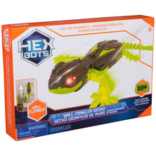 Load image into Gallery viewer, HEX BOTS Wall Crawler Gecko, Rechargeable Remote Control Robot, Climbs Walls, LED Eyes, Ages 4+