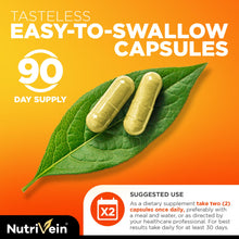 Load image into Gallery viewer, Nutrivein Premium Liposomal Vitamin C Supplement 1650mg - 180 Caps: High-Absorption Vitamin C Capsules for Whole-Body Defenses &amp; Overall Well-Being