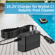 Load image into Gallery viewer, Charger for Wybot Robotic Pool Vacuum Cleaner Power Cord Compatible with Wybot C1 OS7010C Cordless Pool Vacuum Cleaner Adapter Power Supply