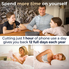 Load image into Gallery viewer, Mindsight Timed Lock Box | Unplug from Phones, Video Games, Social Media, Snacks &amp; Cravings | 3 Modes based on Willpower | Easy to Use | Out of Sight ~ Out of Mind | Boost Your Mental Wellness