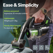 Load image into Gallery viewer, Gtech Multi MK2 K9 Cordless Handheld Vacuum Cleaner - Portable Vacuum Cleaner for Car, Home, and More - Reinforced with Lightweight Aluminum - Rechargeable - Pet Vacuum