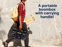 Load image into Gallery viewer, Emerson EPB-3004 Portable CD Player with AM/FM Radio, 20-Track Programmable Memory, High-Performance Speakers, AUX-in Jack, and Built-in Rechargeable Battery - Compatible with CD, CD-R/RW, CD-MP3