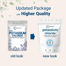 Load image into Gallery viewer, Potassium Chloride Powder, 1 KG (35 Ounce) | Salt Substitute &amp; Essential Hydration Electrolyte Supplement | Supports Mineral Balance, Heart, Joint, and Immune Health | Filler Free, Dissolves Easily