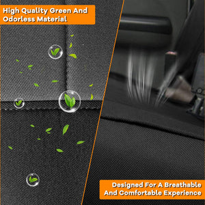 Kistrba Truck Seat Cover Compatible with 1995-2005 Isuzu NPR Front 40/60 Split Bench Seat Cover