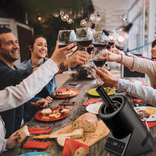 Load image into Gallery viewer, Wine Chiller Electric,Single Bottle Cooler for 750ml Wine or Some Champagne,Portable Cellars Keep Cold Up to 24h,Iceless Chiller at Poolside Party,Gift for Lover