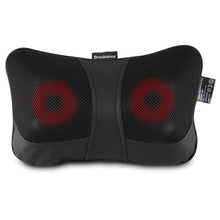 Load image into Gallery viewer, Brookstone Shiatsu Neck and Lumbar Massager, Deep Kneading Massage Pillow with Heat - Neck, Shoulder, Leg, Lumbar Portable Massager, Electric Massage Pillow for Home Office Car