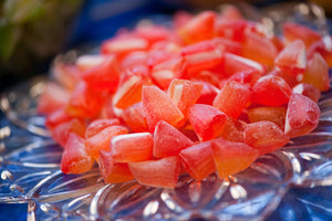 Butterfields Candy - Gourmet, Old-Fashioned PEACH Buds Hard Candy | Gluten Free | Made with 100% Real, Pure Cane Sugar | Handcrafted in the USA- 1 Lb. Bag