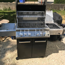 Load image into Gallery viewer, BBQration Grill Parts for Napoleon LEX 485, LEX 605, LEX 730, Mirage 485 605 Series Grills, Built-in LEX 485,16.5&quot; Heat Plate &amp; Burner Replacement Parts for Napoleon Grill Accessories