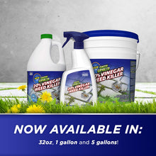 Load image into Gallery viewer, Green Gobbler 20% Vinegar Weed &amp; Grass Killer | Natural &amp; Organic | Concentrated | 1 Gallon Spray | Glyphosate Free Herbicide