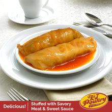 Load image into Gallery viewer, KJ Poultry Kosher Ready Meals - Beef Stuffed Cabbage Rolls, MRE Meat Meals Ready to Eat, Gluten Free (6 Pack) Prepared Entree Fully Cooked, Shelf Stable Microwave Dinner Travel Military Camping