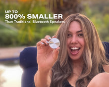 Load image into Gallery viewer, Anything Speaker - Portable Mini Bluetooth Speaker 2024 - Turn Anything Into A Speaker - Wireless Bone Conduction Induction Vibration Speaker + Gift Box - Travel-Sized, 360° Sound (Silver)