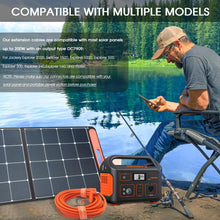 Load image into Gallery viewer, Hoeine Solar Panel Extension Cable Compatible with Jackery Solar Panel Connector Perfectly for Gz Yeti, Aker, Jackery Portable Power Station (35 Feet)