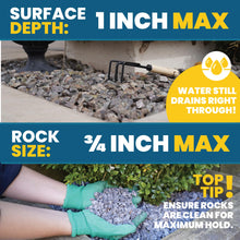 Load image into Gallery viewer, Easihold Gravel Binder 1.3 Gallon – Max Rock Glue for Pea Gravel &amp; Stones. Long-Lasting Mulch Glue for Landscaping – Non-Toxic, Ready-to-Use Gravel Lockdown for Paths, Patios &amp; Garden Borders