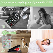 Load image into Gallery viewer, Can Crusher for Recycling Aluminium Foot Operated, Heavy Duty Portable Pedal Steel Floor Can Smashers for 6Oz-24Oz Beer Cans, Canned Pet Food, Metal/Plastic Bottle Soda Can Crushers