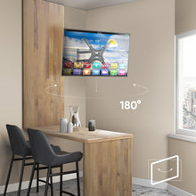 Load image into Gallery viewer, Full Motion TV Wall Mount for 26-55 Inch Screen up to 88 lbs - Articulating, Swinging TV Wall Mount Swivel and Tilt 75x75-400x400 VESA Mount Corner/Television Mount Extendable Arm Black