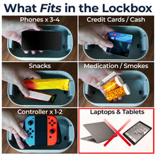 Load image into Gallery viewer, Mindsight Timed Lock Box | Unplug from Phones, Video Games, Social Media, Snacks &amp; Cravings | 3 Modes based on Willpower | Easy to Use | Out of Sight ~ Out of Mind | Boost Your Mental Wellness