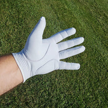 Load image into Gallery viewer, Shocker Funny Golf Glove Men’s - Golf Accessories for Men, Adult 100% Cabretta Leather White Golf Gloves with Extra Grip, Shocker Fun Mens Gag Gift, Left or Right Hand, Small to XXL Sizes