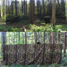 Load image into Gallery viewer, AUSCAMOTEK One Way See Through Camouflage Mesh Camo Netting Material for Hunting Ground Blind 5X13FT