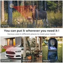 Load image into Gallery viewer, 1/2 Mile Hosmart Driveway Alarm Wireless Sensor System &amp; Driveway Sensor Alert System Weatherproof Security Outdoor Motion Sensor &amp; Detector