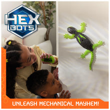 Load image into Gallery viewer, HEX BOTS Wall Crawler Gecko, Rechargeable Remote Control Robot, Climbs Walls, LED Eyes, Ages 4+