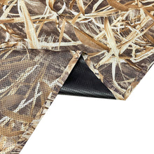 Load image into Gallery viewer, AUSCAMOTEK One Way See Through Camouflage Mesh Camo Netting Material for Hunting Ground Blind - Duck &amp; Deer Marsh 5X13FT