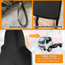 Load image into Gallery viewer, Kistrba Truck Seat Cover Compatible with 1995-2005 Isuzu NPR Front 40/60 Split Bench Seat Cover