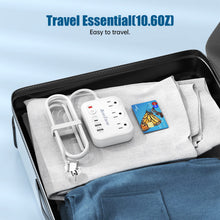 Load image into Gallery viewer, European Travel Plug Adapter with 4FT Extension Cord, (Not for UK) US to European International Plug Adapter Travel Essentials France Germany Greece