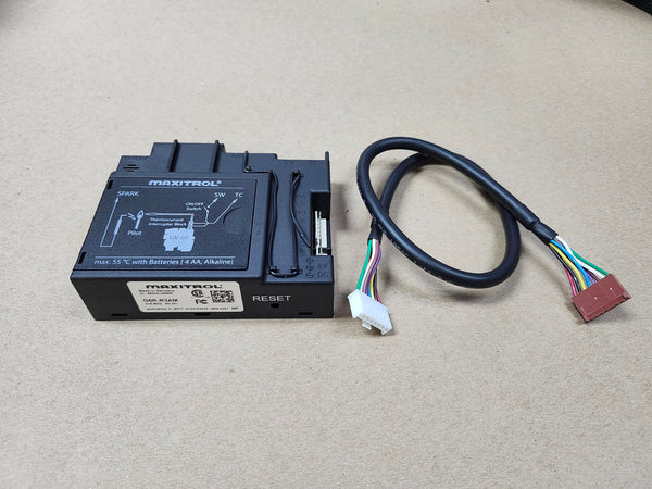 All Pro Fireplace Maxitrol GV60 G6R-R3AM Control Module with Wire Harness (Real Fyre, Valor & Empire), Black