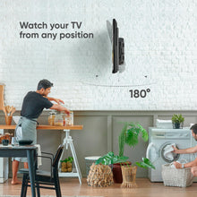 Load image into Gallery viewer, ONKRON Full Motion TV Wall Mount for 32-65 Inch Screen up to 90.4 lbs, Rotating TV Mount with Swivel and Tilt, Extendable Arm, VESA 100x100-400x400, Articulating Television Mount Bracket Black