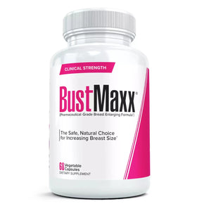BUSTMAXX Clinical Strength Breast Augmentation Supplement, 60 Veggie Caps