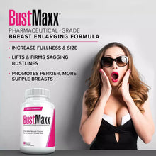 Load image into Gallery viewer, BUSTMAXX Clinical Strength Breast Augmentation Supplement, 60 Veggie Caps
